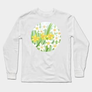 Daffodils are some of the first flowers in springtime Long Sleeve T-Shirt